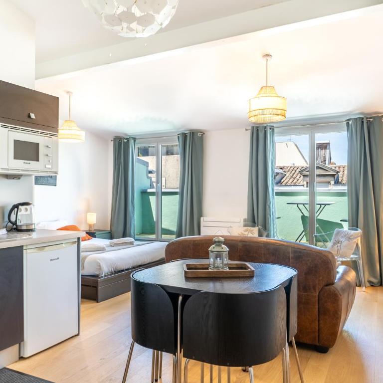 Superbe Studio Climatise avec Terrasse en Hyper Centre - Appartamento con 1 Camera da Letto - 4