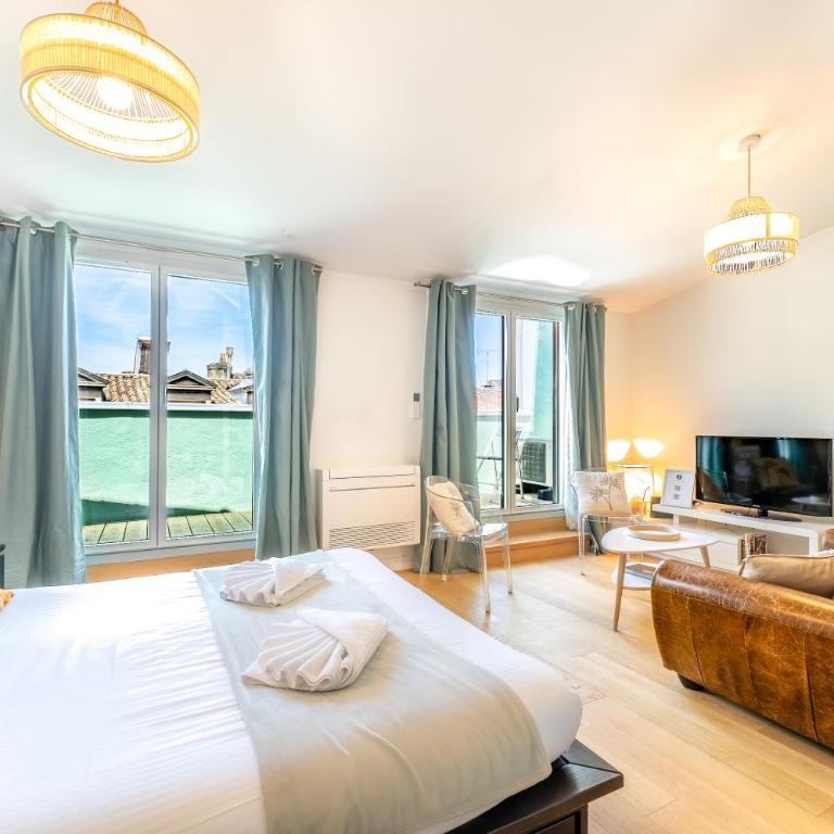 Superbe Studio Climatise avec Terrasse en Hyper Centre - Appartamento con 1 Camera da Letto - 1