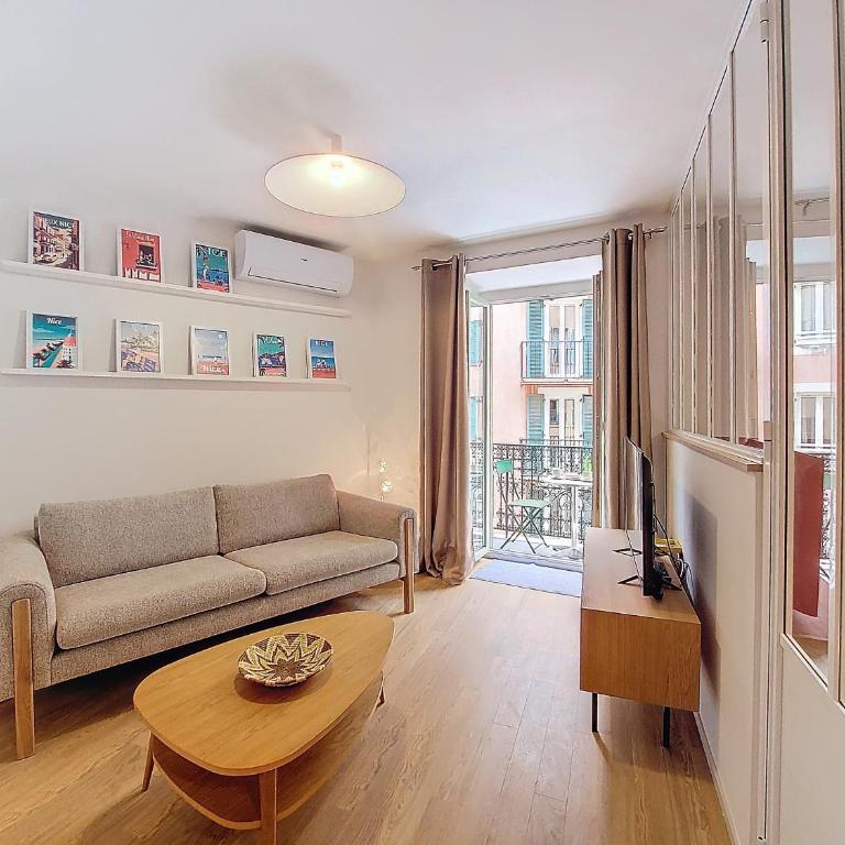 Nestor&Jeeves - PLACE DU PIN - Near Port - Old town - Appartement 1 Chambre avec Balcon - 4