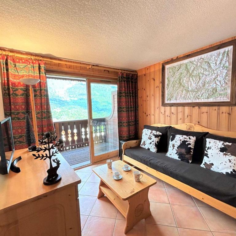 Appartement cosy 5 pers à 20m des pistes et commerces, balcons, parking couvert - FR-1-180-601 - Appartement - 12