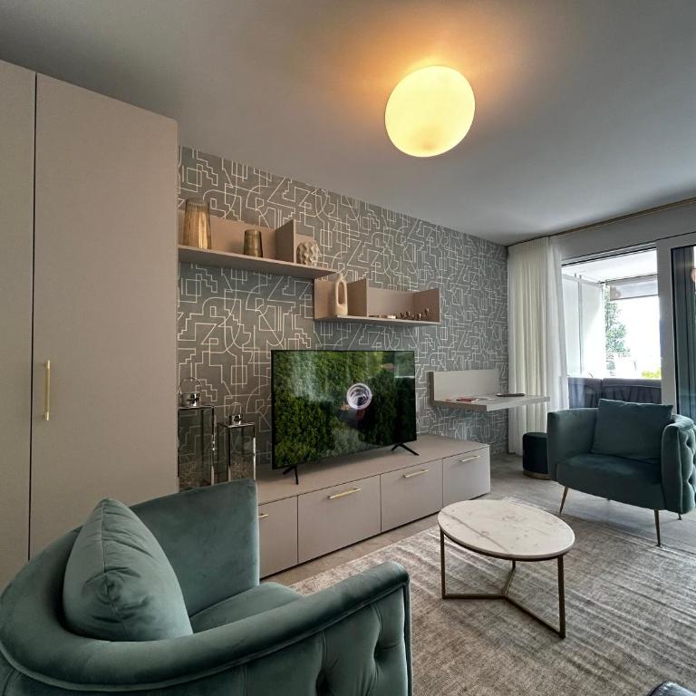 Family apartment, near the beach whit private park - Appartamento con 2 Camere da Letto e Vista Lago - 17