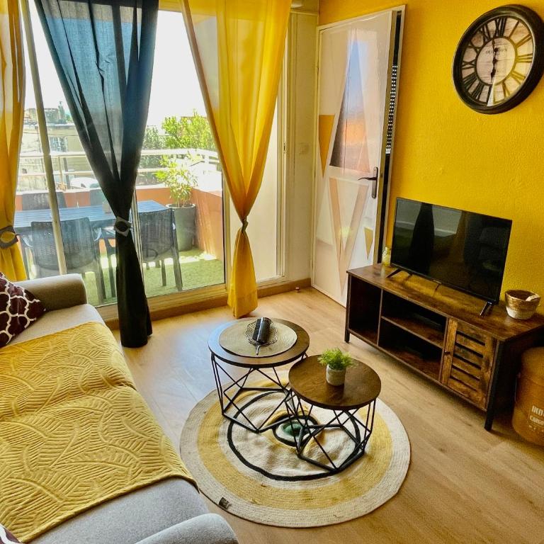 Le Nautica Plage T2 climatisé en bord de mer - Appartement 1 Chambre - 3