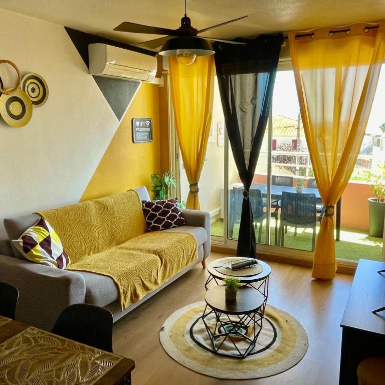 Le Nautica Plage T2 climatisé en bord de mer - Appartement 1 Chambre - 15