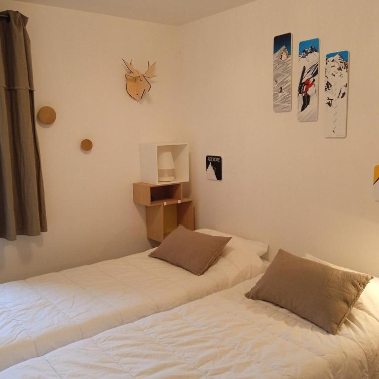 Appartement cosy, 2 chambres avec terrasse, proche pistes de ski, WIFI - La Clusaz - FR-1-437-86 - Appartement (6 Adultes) - 13