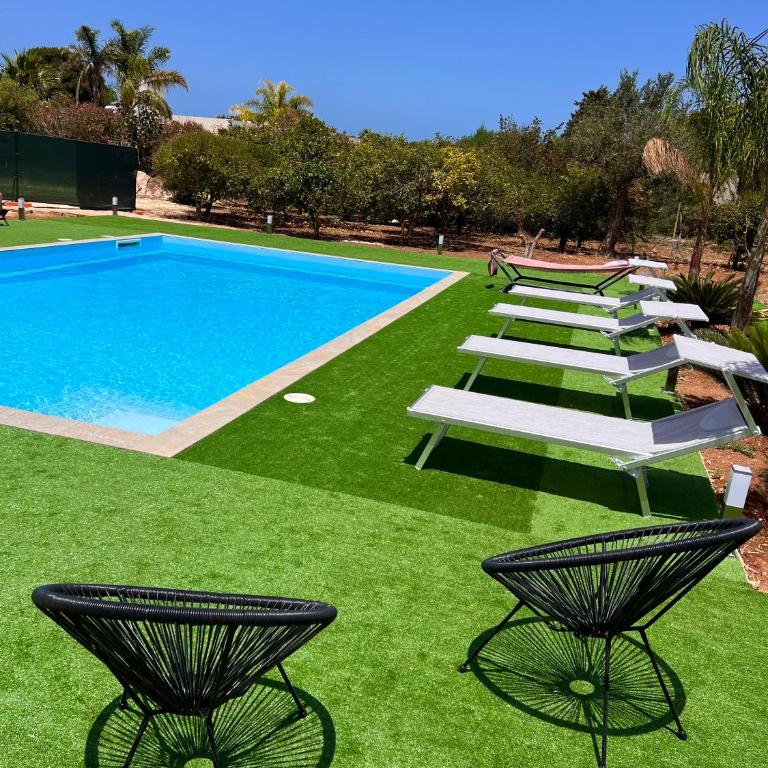 Villa Siciliana con piscina "Dal PICCIOTTO" - Casa con 2 Camere da Letto - 4