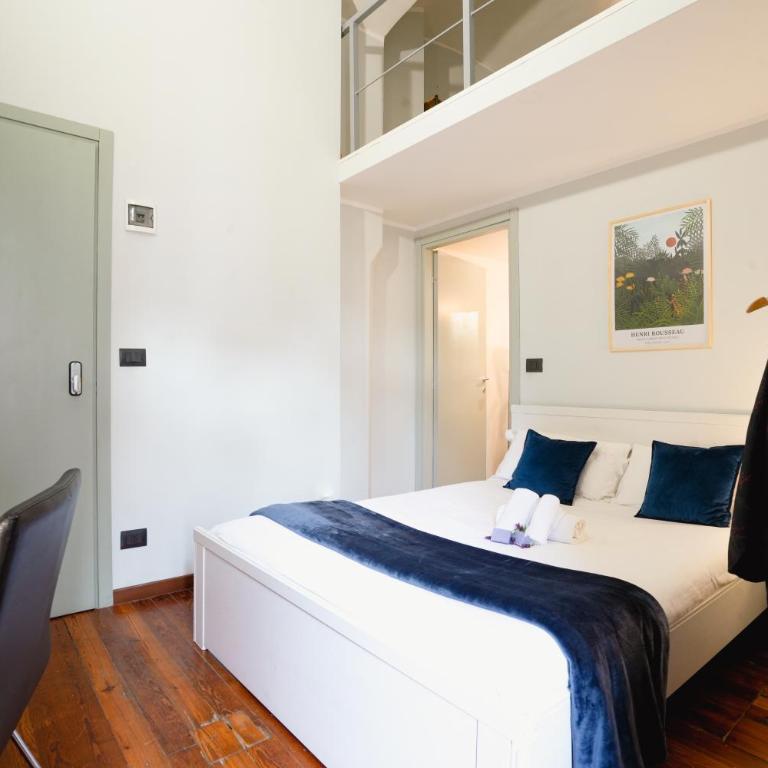 Maison Dante - Smart stays - Camera Matrimoniale con Balcone - 3