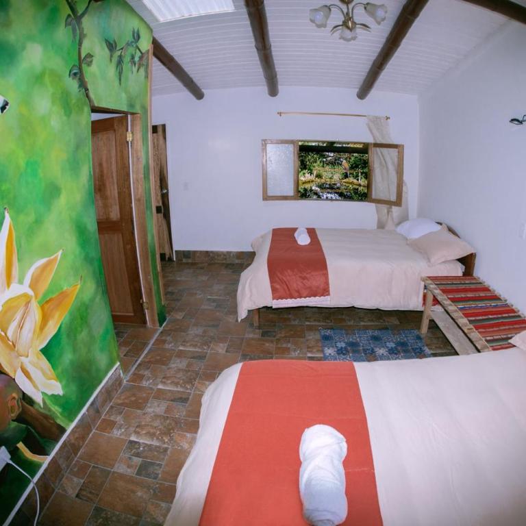 Birdwatchers House y Lodge - Standard Twin Room with Mountain View - 1