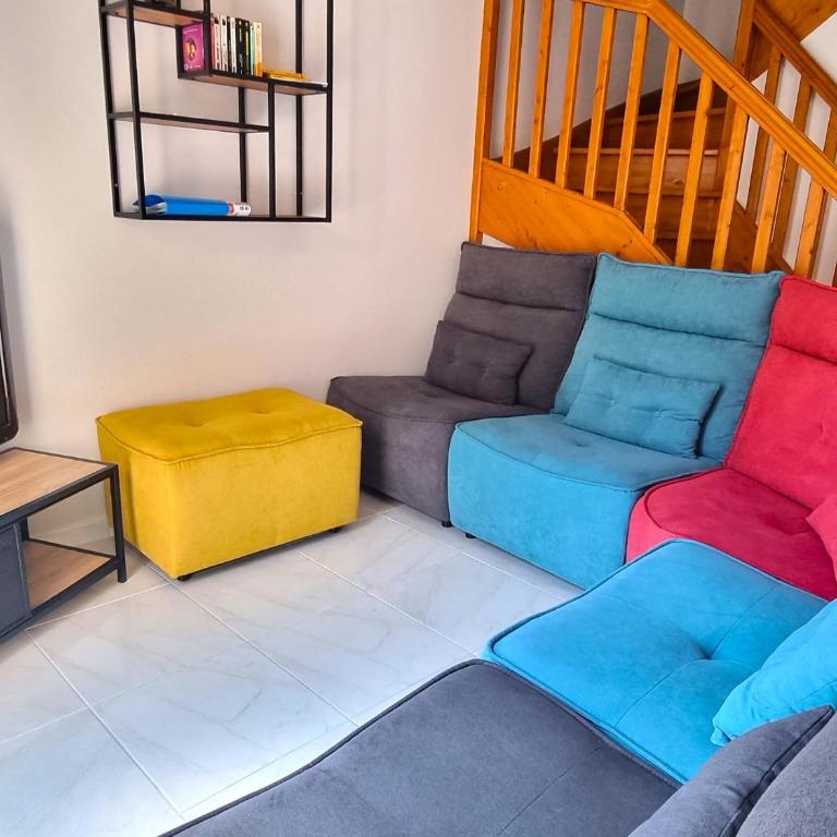 Banyuls T4 climatisé avec parking à 2 pas de la plage - FR-1-309-359 - Three-Bedroom Apartment - 5