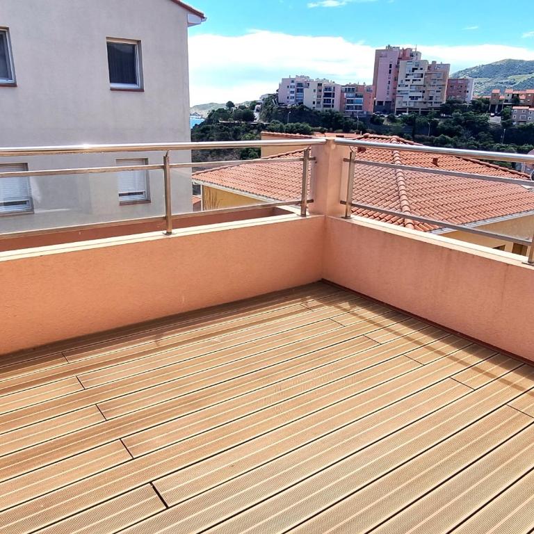 Banyuls T4 climatisé avec parking à 2 pas de la plage - FR-1-309-359 - Three-Bedroom Apartment - 13