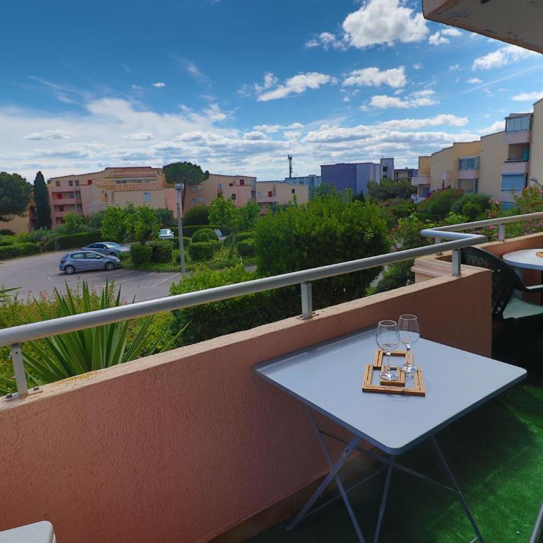 Confortable T3 avec terrasse et accès plage à Sète - FR-1-472-201 - Apartamento - 1