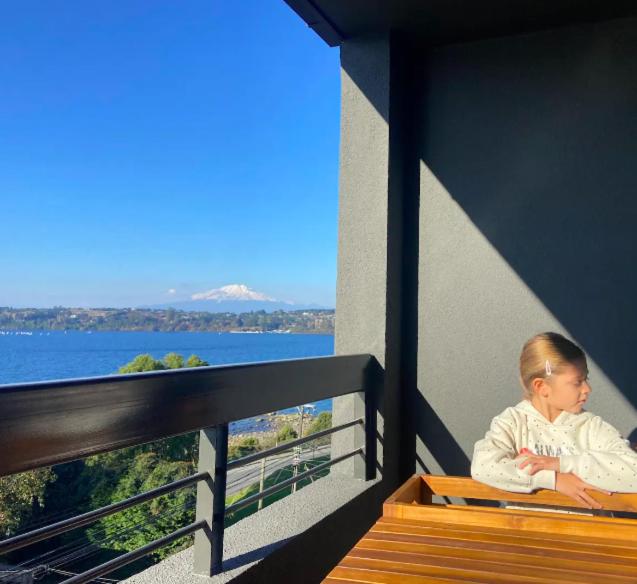 Vista panoramica lago y volcanes - Apartamento de 2 dormitorios con vistas al lago - 1