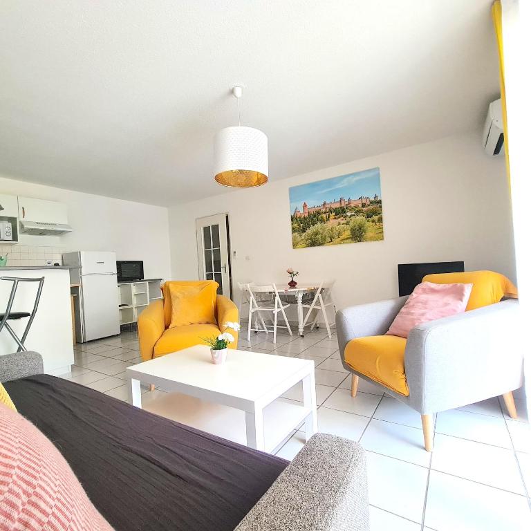 La halte du Canal - Appartement - Vue sur Piscine - 4