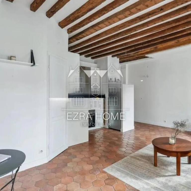 Élégant 2 Pièces avec Cour Pavée - Appartement 1 Chambre - 5