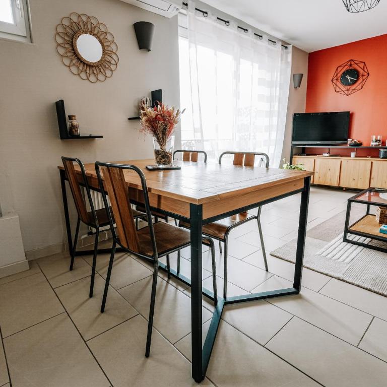 T3 Cosy et lumineux avec garage à 2 pas du centre ! - Apartamento de 2 dormitorios con terraza - 10