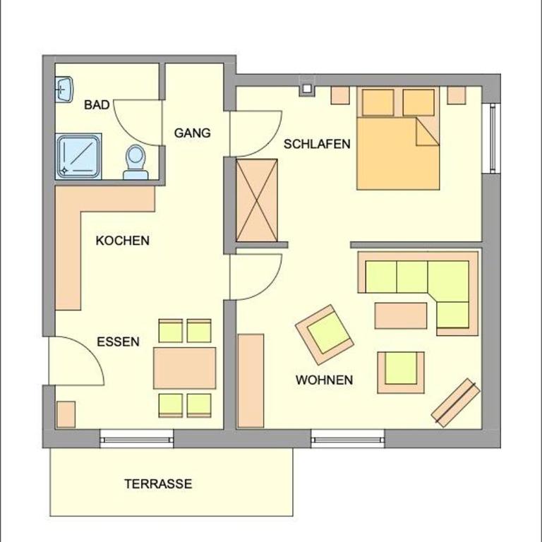 Alte Schmiede - Apartment mit Gartenblick - 7