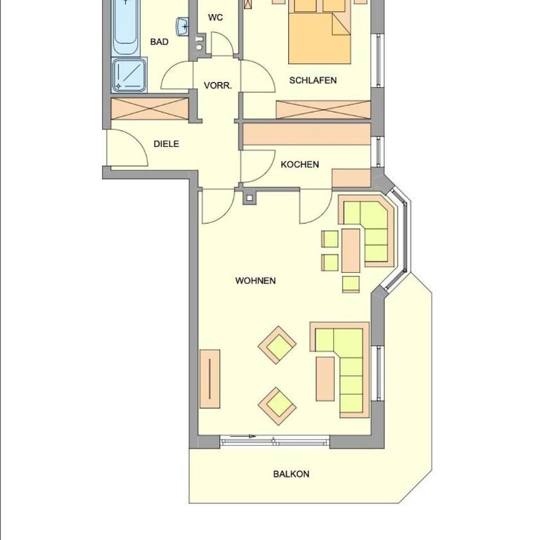 Alte Schmiede - Apartment mit Balkon - 4
