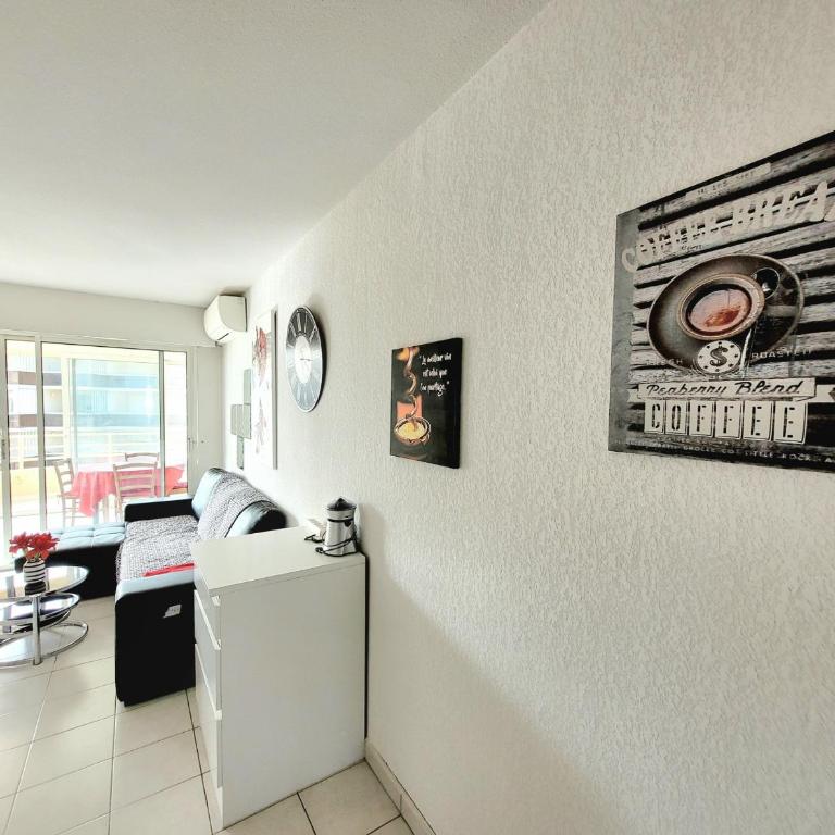 Canet-en-Roussillon T3 - 4 pers, CLIM, WIFI, PARKING, Loggia, 3 étoiles - FR-1-794-139 - Appartement - 4