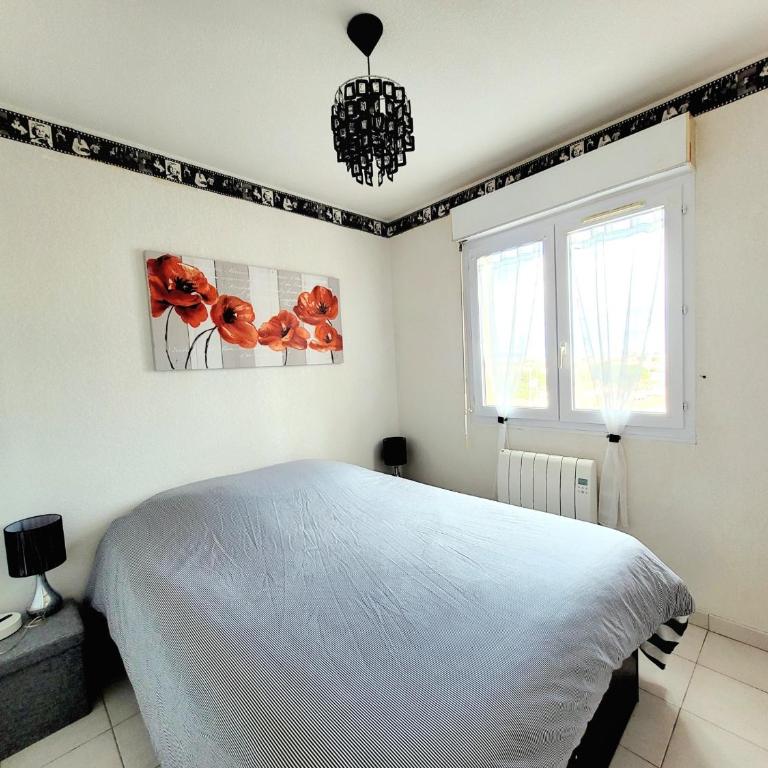 Canet-en-Roussillon T3 - 4 pers, CLIM, WIFI, PARKING, Loggia, 3 étoiles - FR-1-794-139 - Appartement - 12