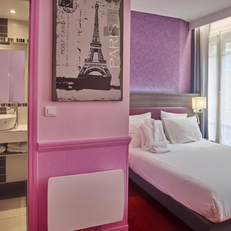 Hôtel Poussin - Chambre Double ou Lits Jumeaux - 7