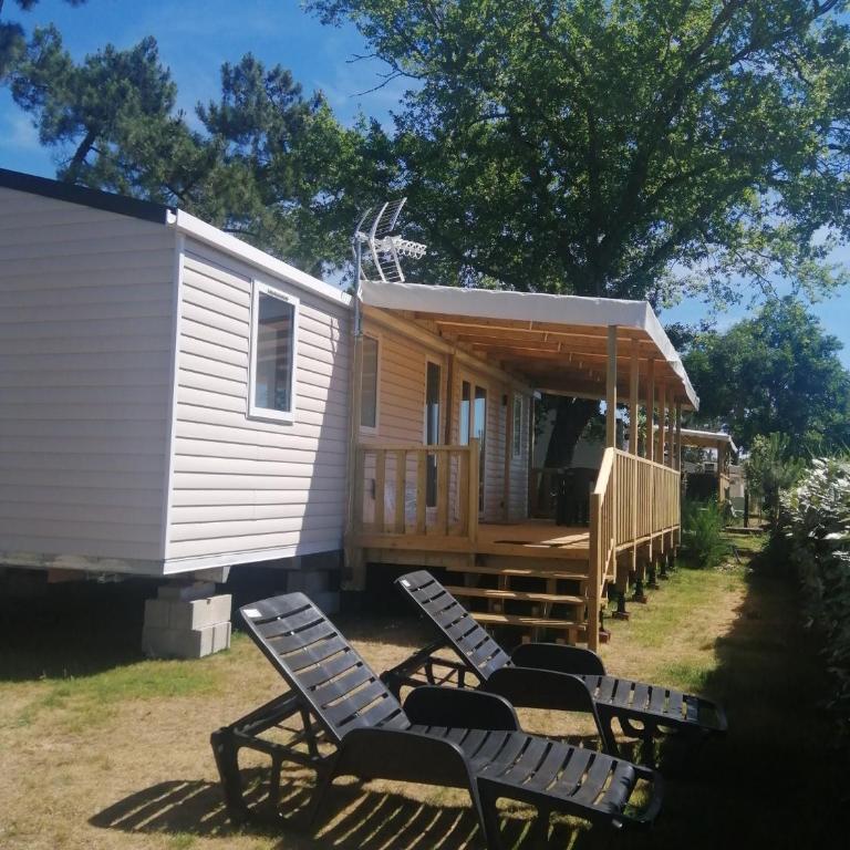 Mobil Homes Camping 4 étoiles Les Viviers - Mobile Home - 5