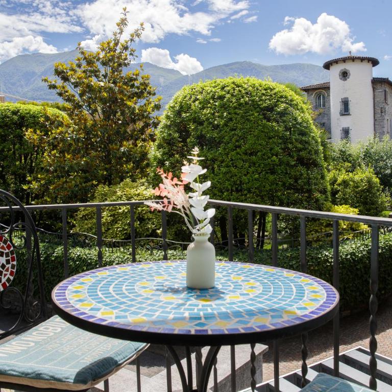 Albergo Mirador Ascona - Camera Matrimoniale Deluxe con Balcone - 1