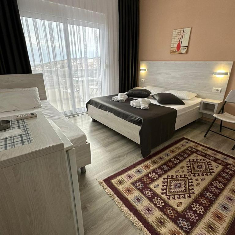 Molla Apartments - Deluks Dvokrevetna Soba sa Bračnim Krevetom i Pogledom na More - 2