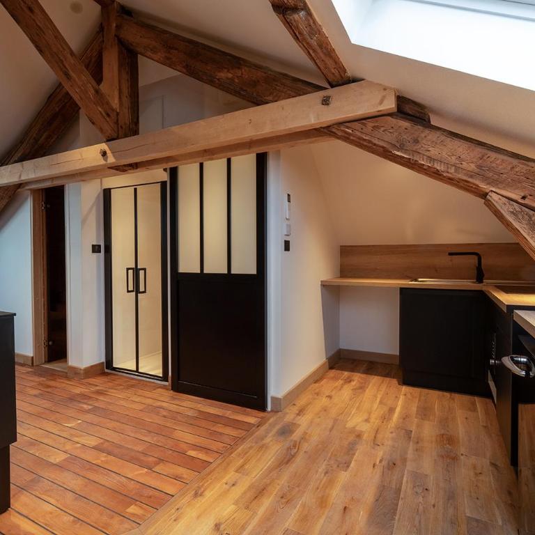 Evasion chic, spa et sauna sous les toits - Appartement 1 Chambre - 12