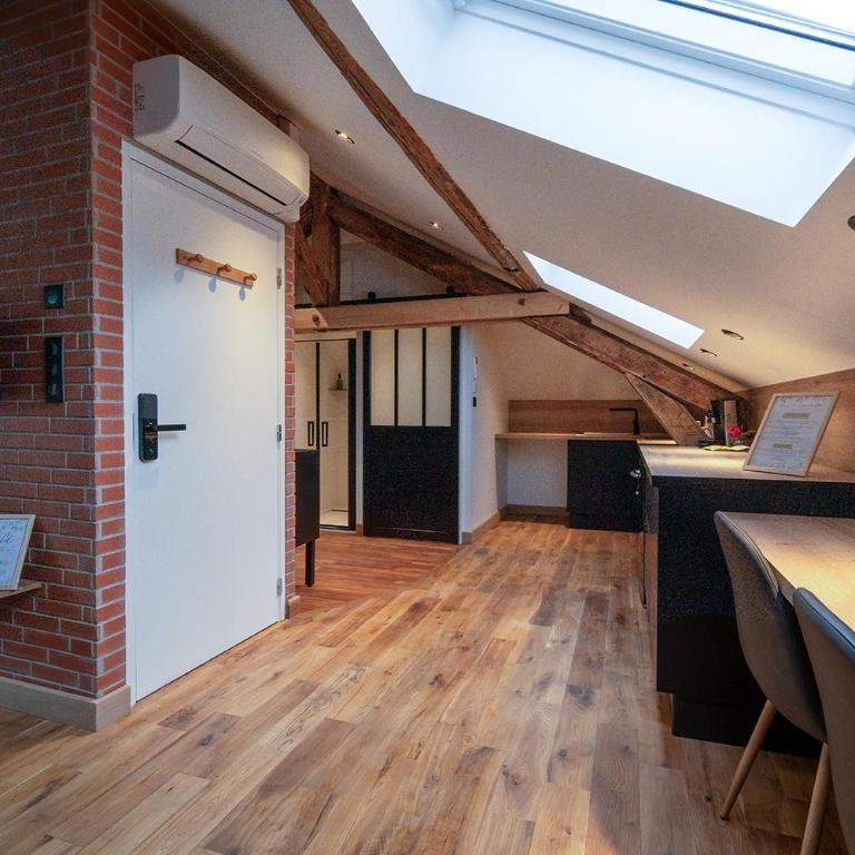 Evasion chic, spa et sauna sous les toits - Appartement 1 Chambre - 7