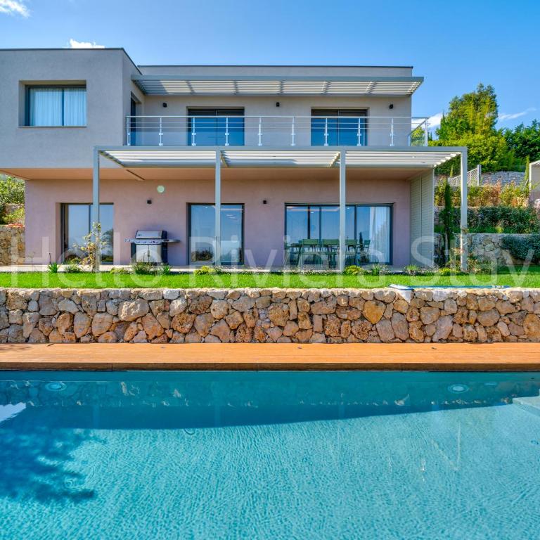 Villa Gaïa, piscine, vue mer, salle de sport - Villa 3 Chambres - 1