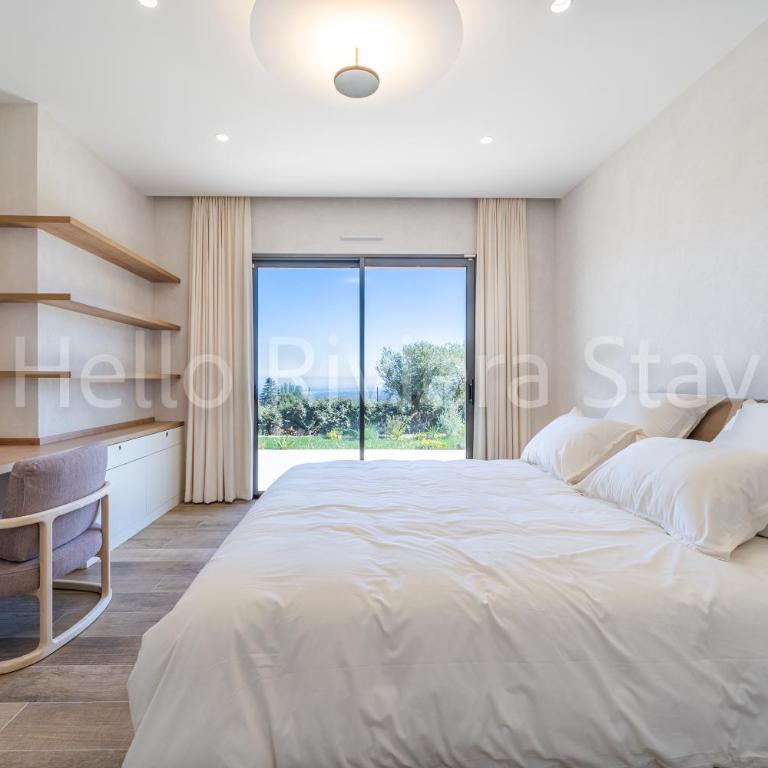 Villa Gaïa, piscine, vue mer, salle de sport - Villa 3 Chambres - 20