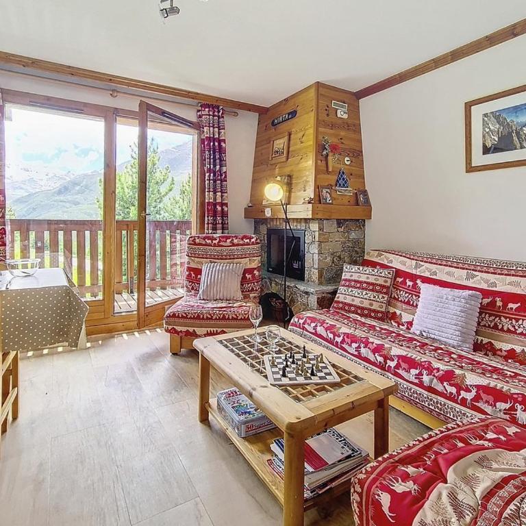 Appartement spacieux 4 pièces, départ ski, balcon, parking - FR-1-344-763 - Apartment - 8