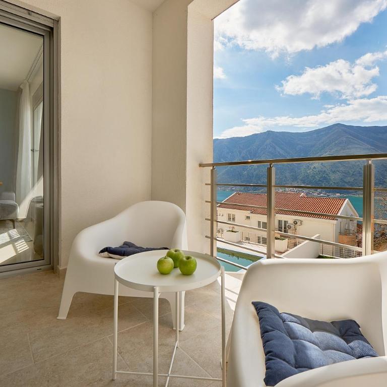 2montenegro VISTA Apartments - Apartman s 1 Spavaćom Sobom, Balkonom i Pogledom na More - 6