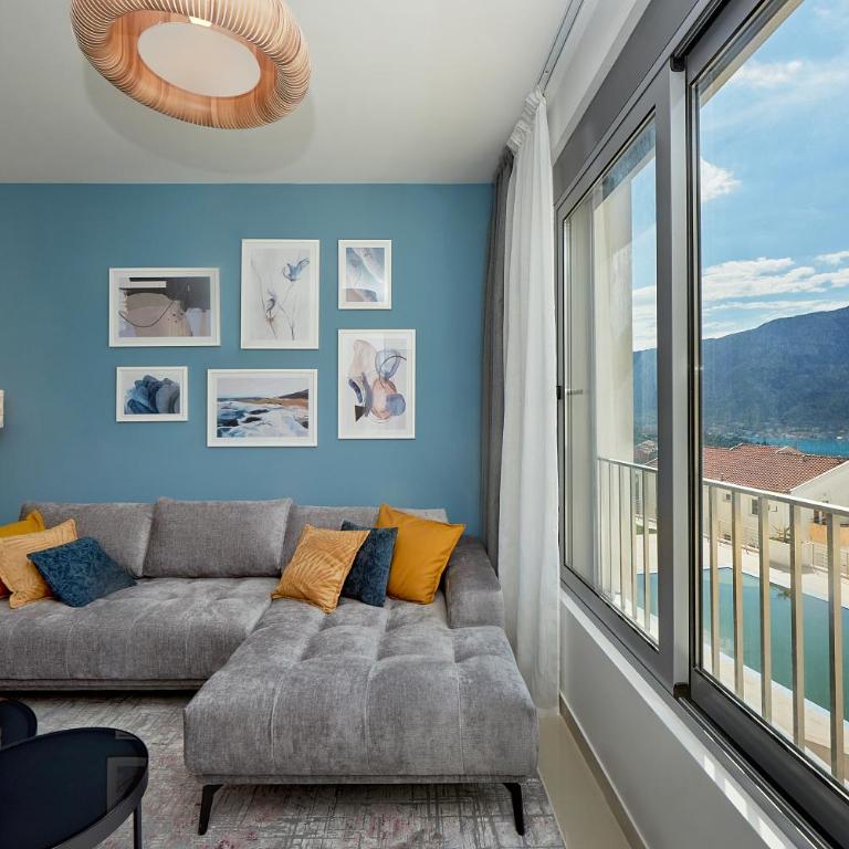 2montenegro VISTA Apartments - One-Bedroom Apartment with Balcony and Sea View - 7