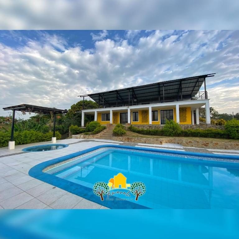 Finca Amarelo casa campestre cap 35 pers - Villa - 1