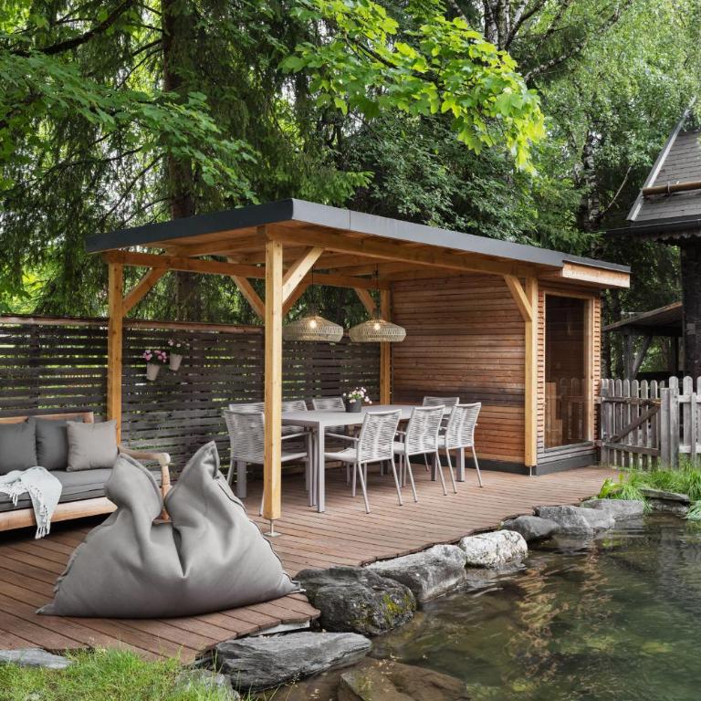 Das Dorf in der Stadt - Chalet mit 3 Schlafzimmern und Terrasse - 15