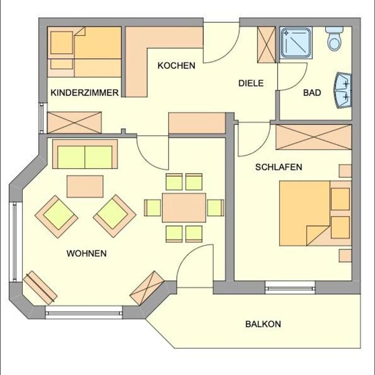 Alte Schmiede - Apartment mit 2 Schlafzimmern - 6