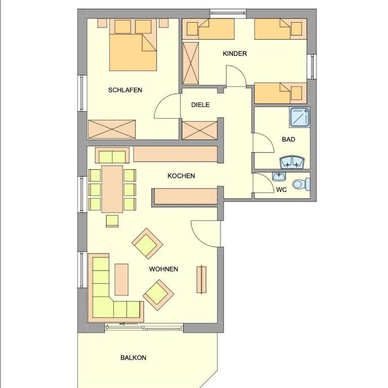 Alte Schmiede - Apartment mit 2 Schlafzimmern - 6