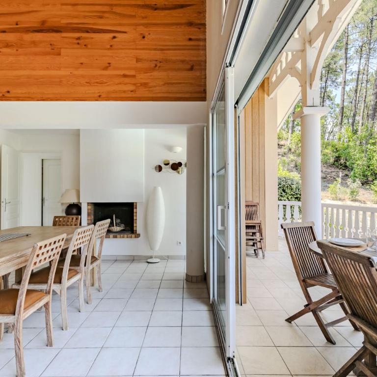 villa piscine 4ch dans la pinede a 4min de l ocean AG1 - Villa avec Piscine Privée - 20