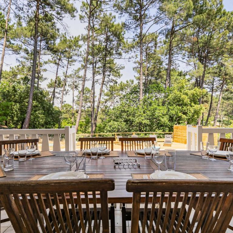 villa piscine 4ch dans la pinede a 4min de l ocean AG1 - Villa avec Piscine Privée - 7