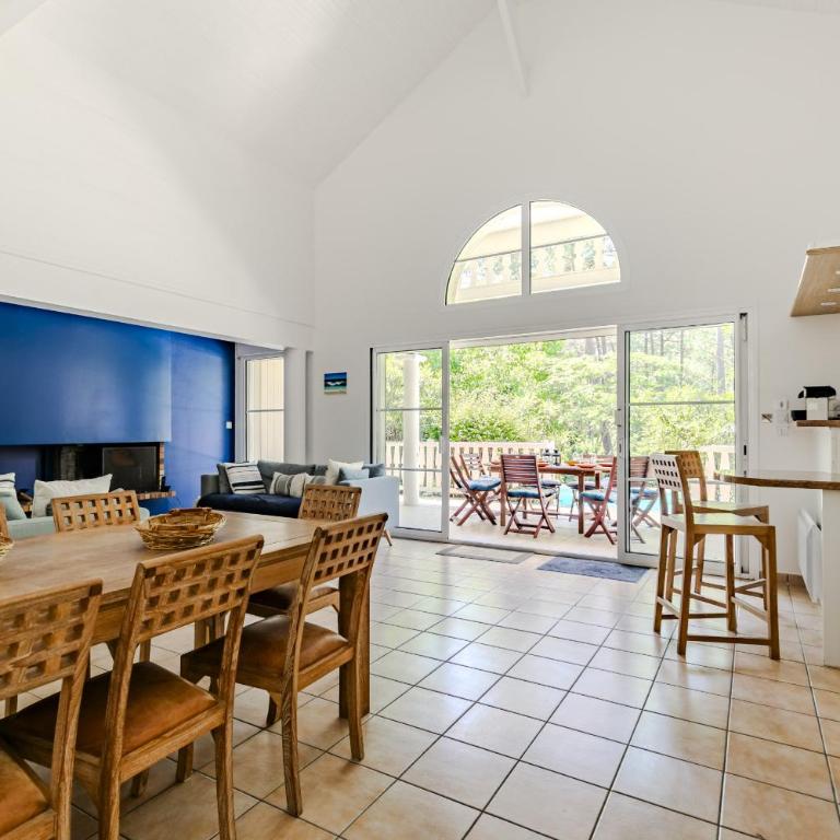 Villa familiale avec piscine dans la pinède à 4min de l'océan-AG13 - Villa mit privatem Pool - 11