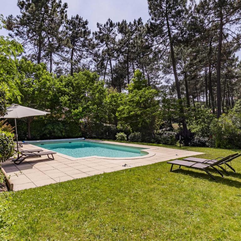 Villa familiale avec piscine dans la pinède à 4min de l'océan-AG13 - Villa mit privatem Pool - 40
