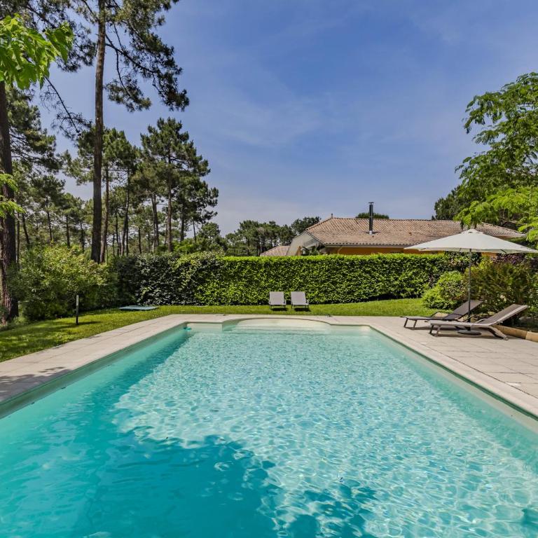 Villa familiale avec piscine dans la pinède à 4min de l'océan-AG13 - Villa mit privatem Pool - 37