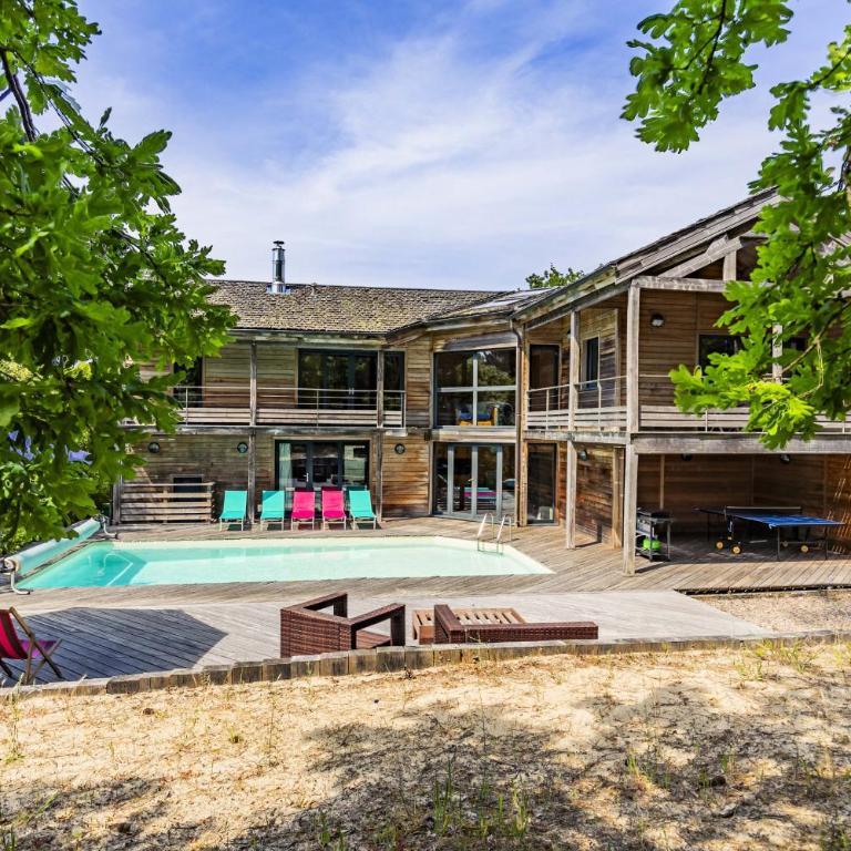 Villa 5ch au calme dans le domaine du golf - Villa avec Piscine Privée - 1