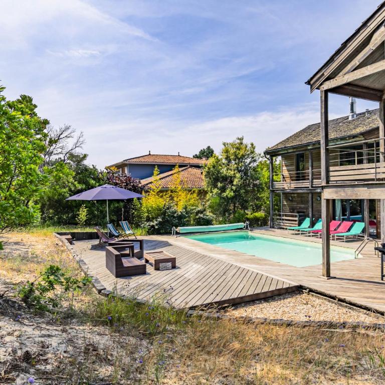 Villa 5ch au calme dans le domaine du golf - Villa avec Piscine Privée - 34