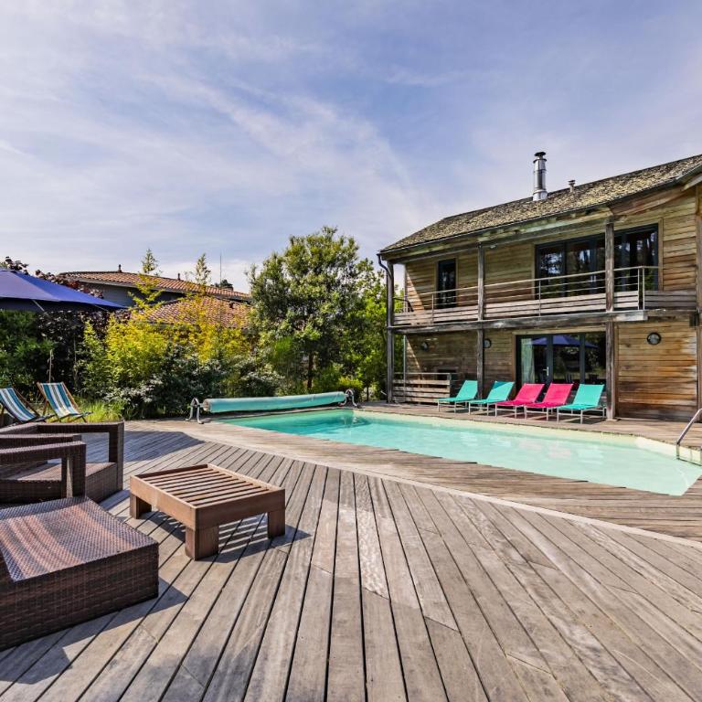 Villa 5ch au calme dans le domaine du golf - Villa avec Piscine Privée - 6
