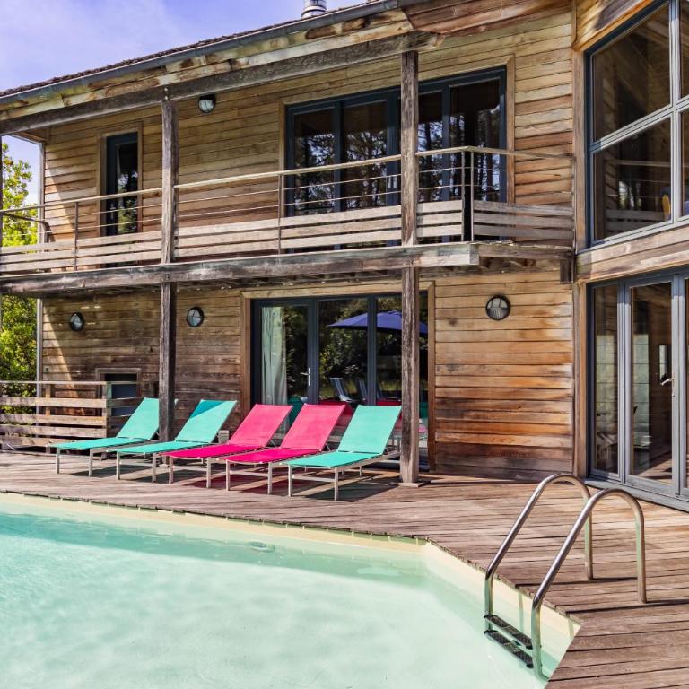 Villa 5ch au calme dans le domaine du golf - Villa avec Piscine Privée - 36