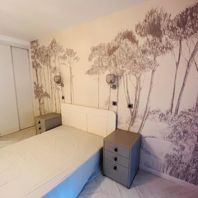 Appartement piscine tennis accès privé plage Joïa - Apartment mit 2 Schlafzimmern - 36