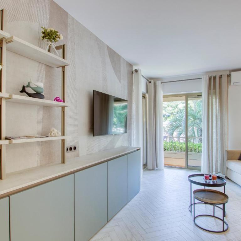 Appartement piscine tennis accès privé plage Joïa - Apartment mit 2 Schlafzimmern - 42