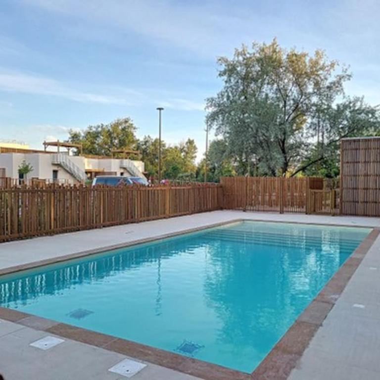 AGENCE JF IMMO -Belle villa climatisee 6 pers proche plage solarium piscine collective- V0755 - Villa 2 Chambres - 7
