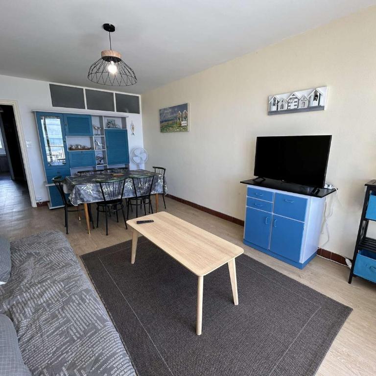 Appartement face mer avec balcon, 50m plage, 5 couchages, parking, Saint-Jean-de-Monts - FR-1-224C-187 - Apartment (5 Adults) - 9